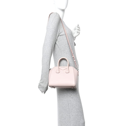 Givenchy Sugar Goatskin Mini Antigona Pale Pink 2 of 10