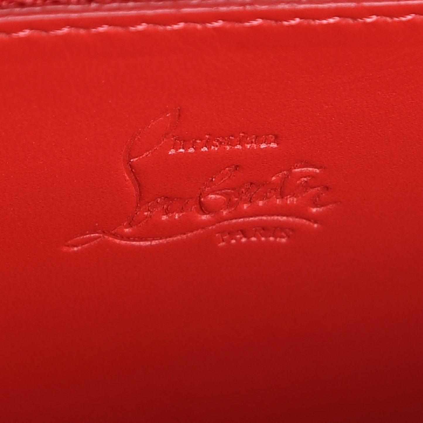 Calfskin Ecusson Panettone Zip Around Wallet Poivre Vert