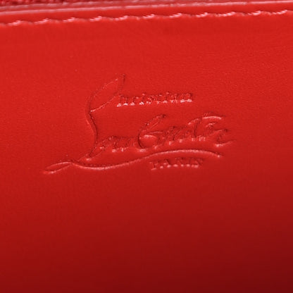 Christian Louboutin Calfskin Ecusson Panettone Zip Around Wallet Poivre Vert 6 of 8