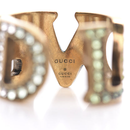 Gucci Metal Crystal Loved Ring Multicolor 4 of 5