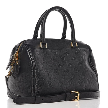 Louis Vuitton Empreinte Speedy Bandouliere 25 NM Black 3 of 8