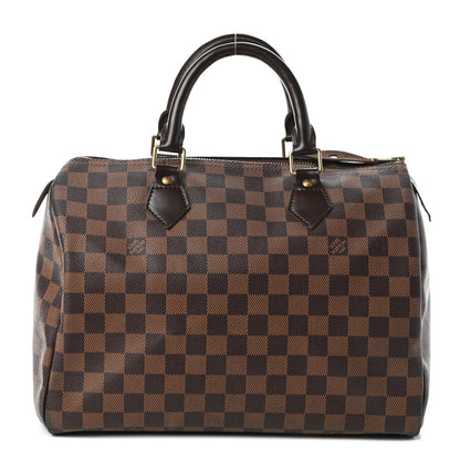 Louis Vuitton Damier Ebene Speedy 30 1 of 9