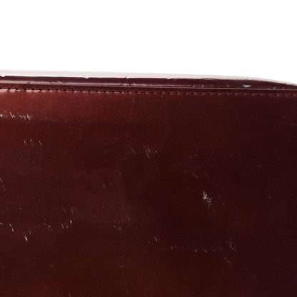 Louis Vuitton Vernis Wilshire MM Rouge Fauviste 9 of 11