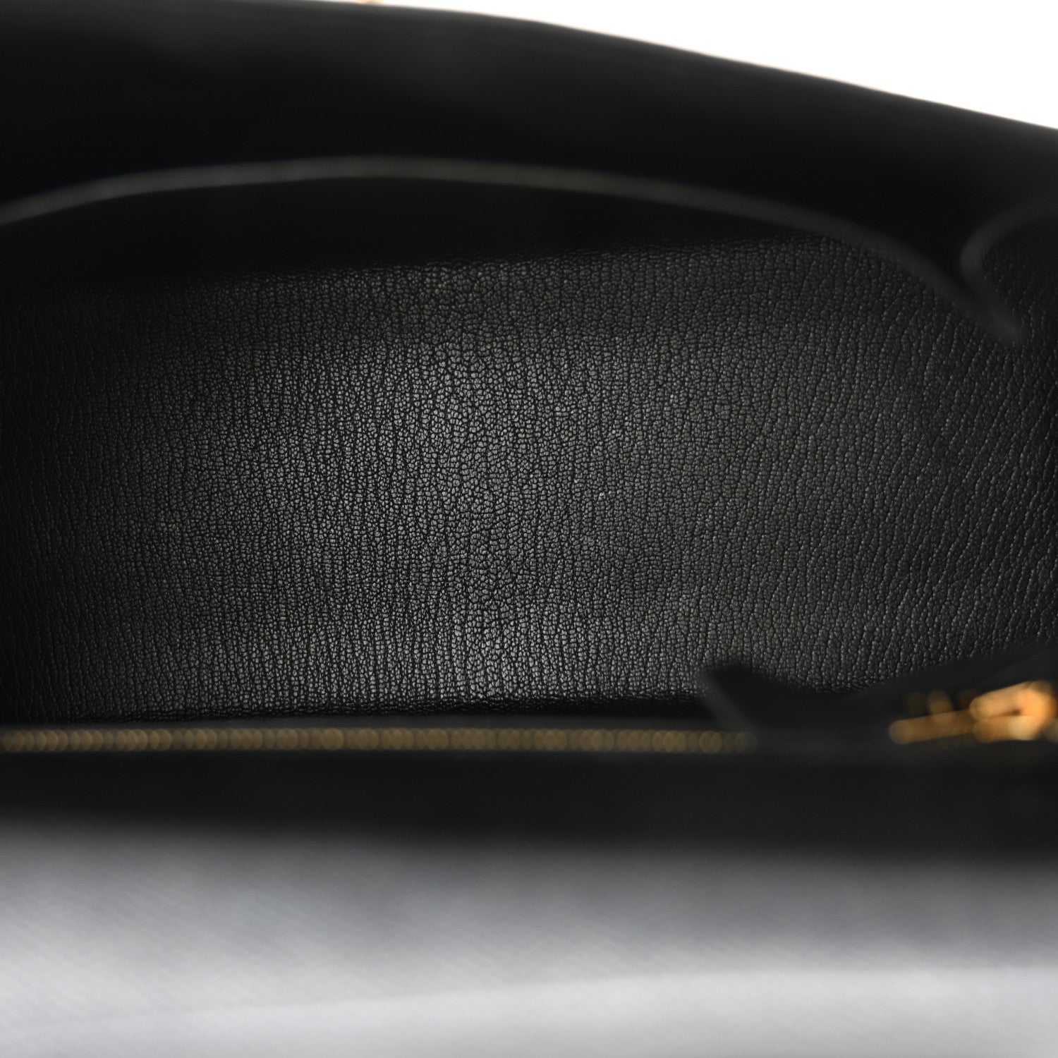 Hermes Epsom Kelly Sellier 25 Black 5 of 10