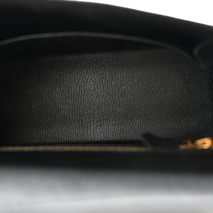Hermes Epsom Kelly Sellier 25 Black 5 of 10