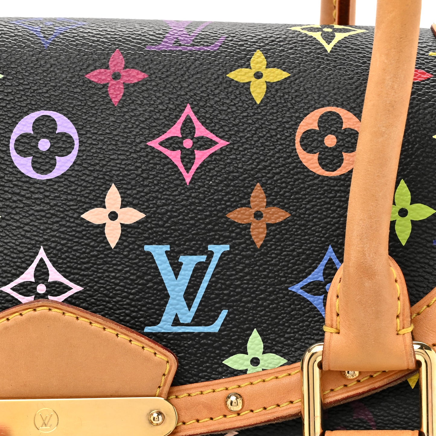 Monogram Multicolor Beverly GM Black