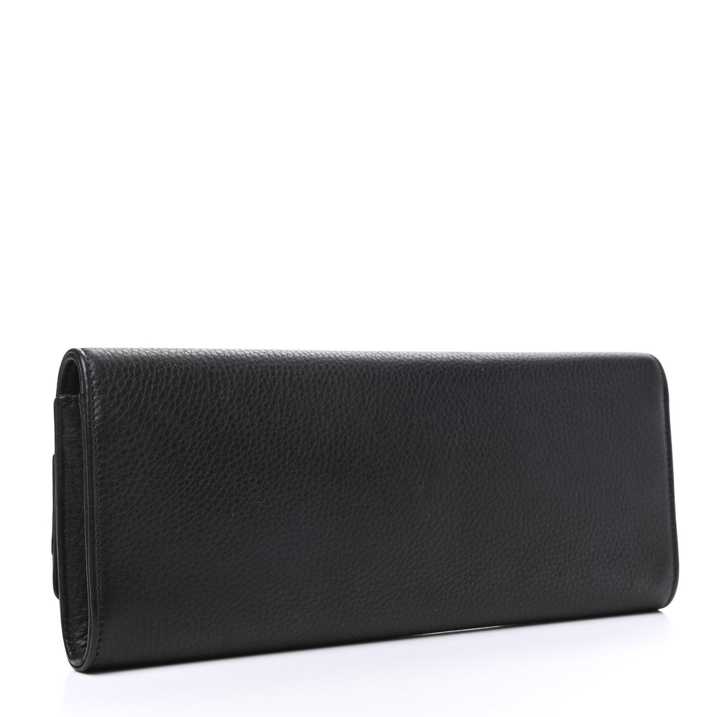 Calfskin Broadway Clutch Black