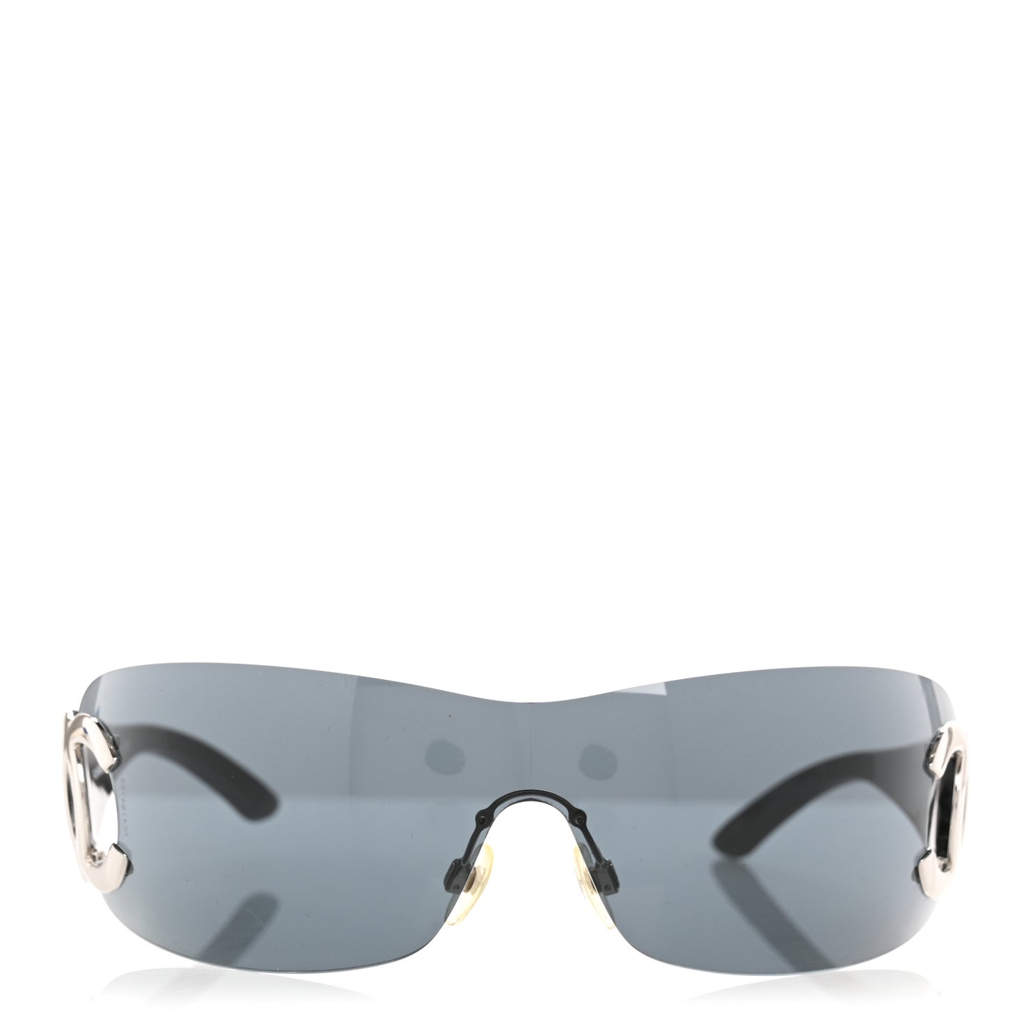 Frameless CC Logo Sunglasses 4125 Black
