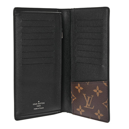 Louis Vuitton Monogram Macassar Brazza Wallet 5 of 8