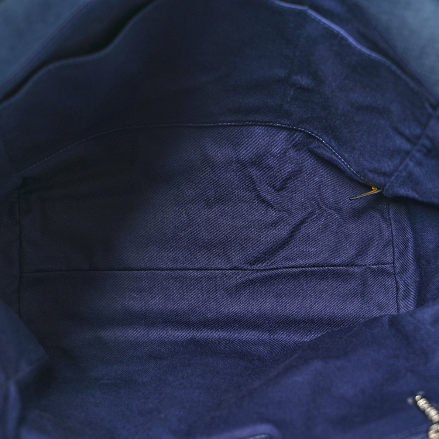 Canvas Small Deauville Tote Blue