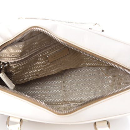 Prada Saffiano Lux Small Tote Bianco 5 of 18