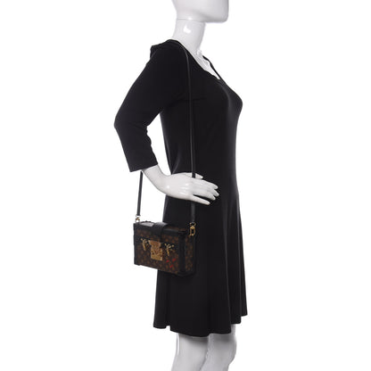 Louis Vuitton Monogram Petite Malle Black 2 of 11
