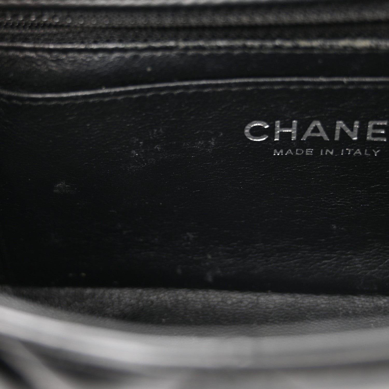 Chanel Patent Calfskin Quilted Mini Rectangular Flap Black 14 of 15