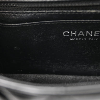 Chanel Patent Calfskin Quilted Mini Rectangular Flap Black 14 of 15