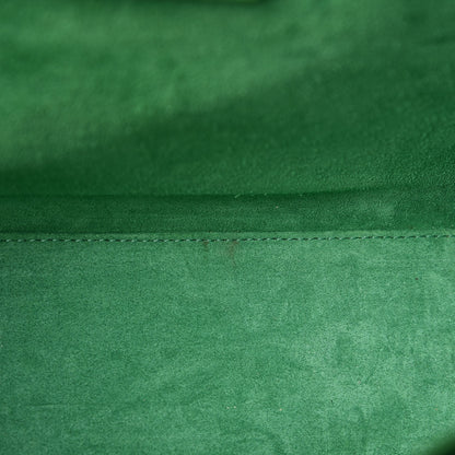 Celine Drummed Calfskin Micro Luggage Mint 9 of 12