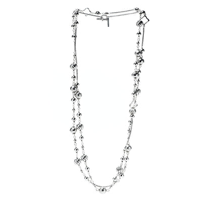 David Yurman Sterling Silver DY Elements Chain Necklace 2 of 3