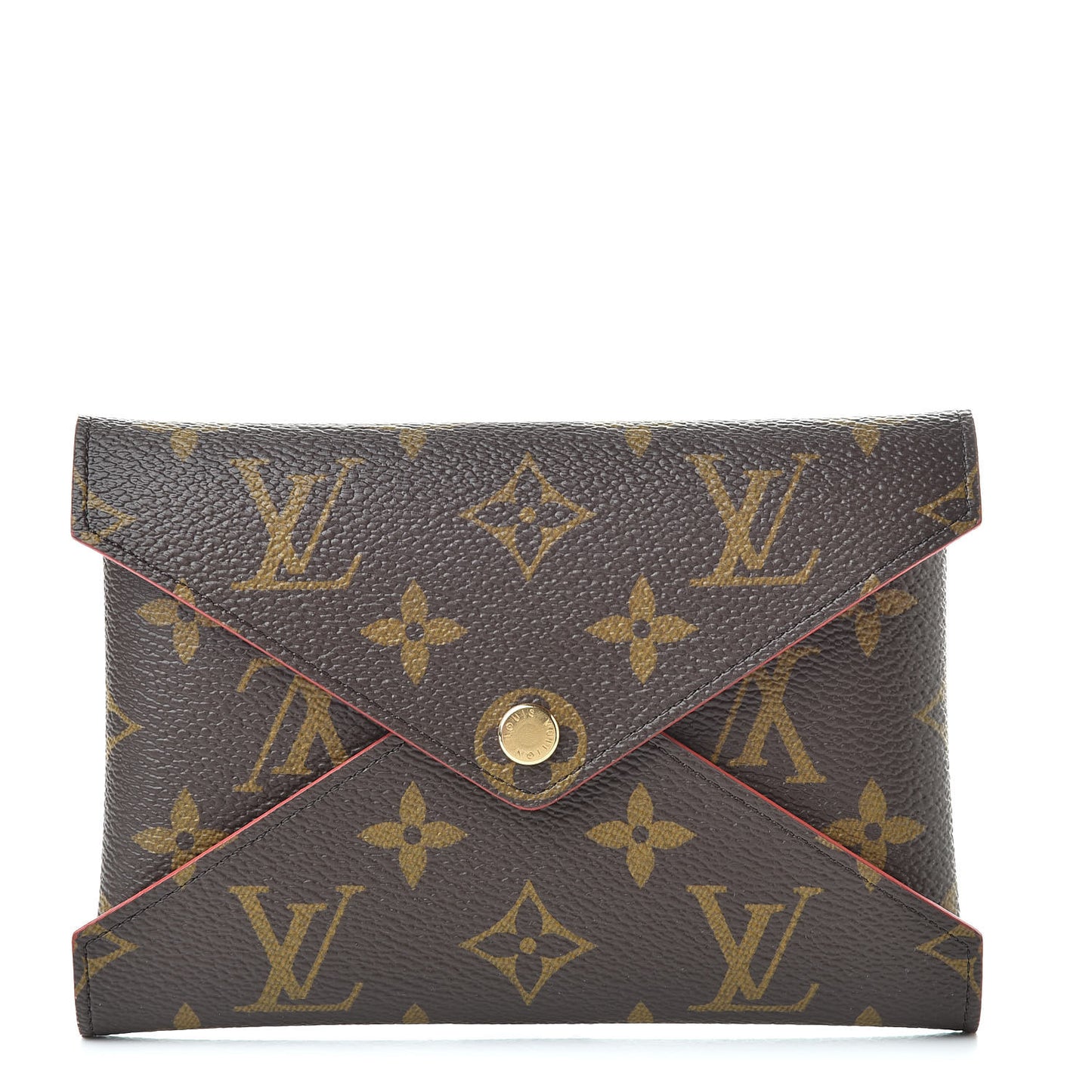 Monogram Medium Kirigami Pochette Insert Coquelicot