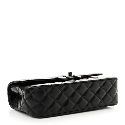 Chanel Lambskin Quilted Coco Pop Top Handle Flap Black 4 of 11