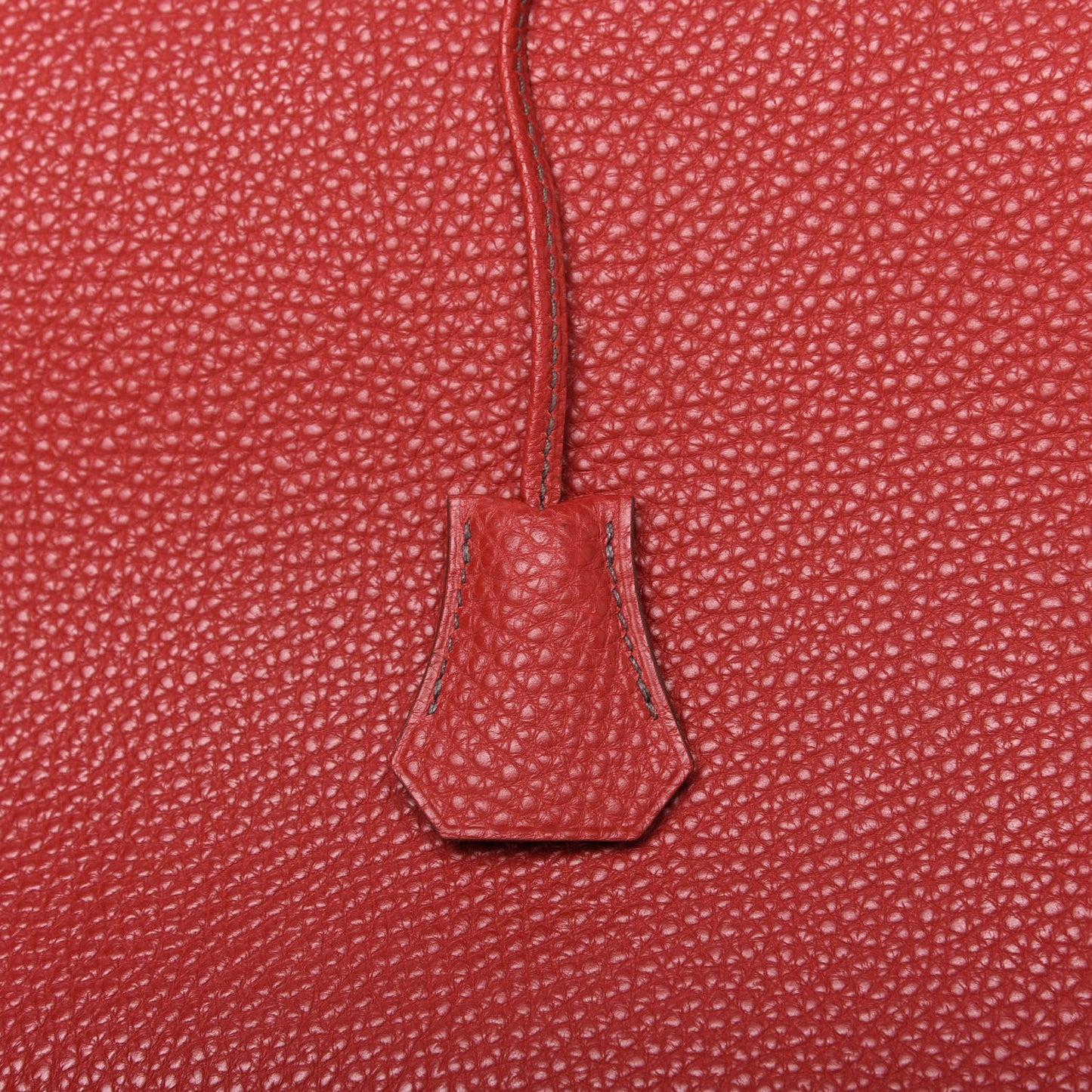 Togo Bi Color Horseshoe Birkin 35 Rouge Garance Chocolate