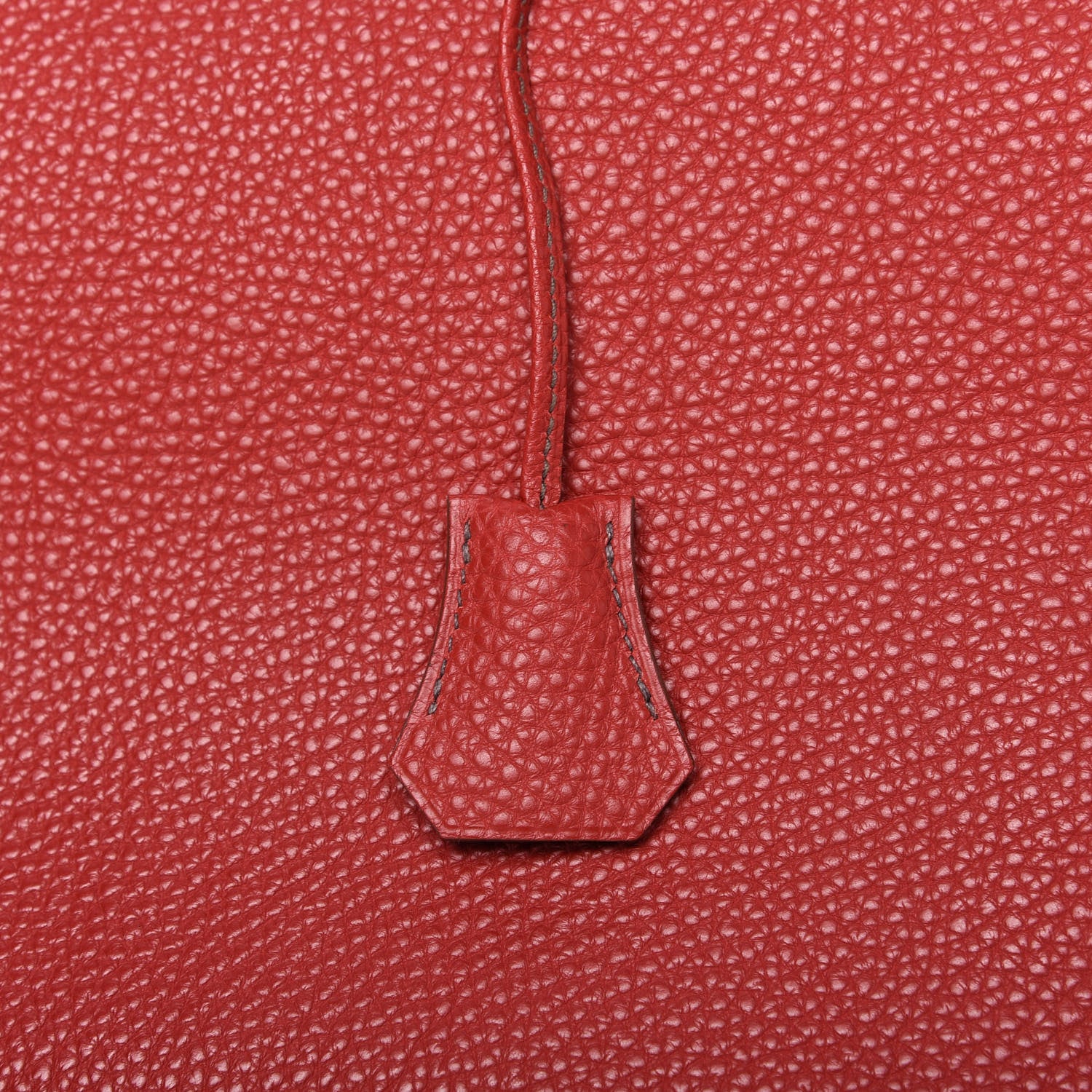Hermes Togo Bi Color Horseshoe Birkin 35 Rouge Garance Chocolate 31 of 33