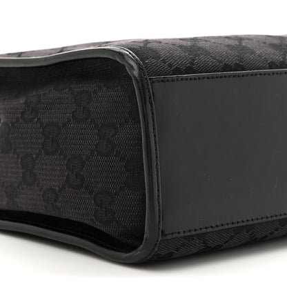 Gucci Monogram Bardot Bag Black Black 10 of 14