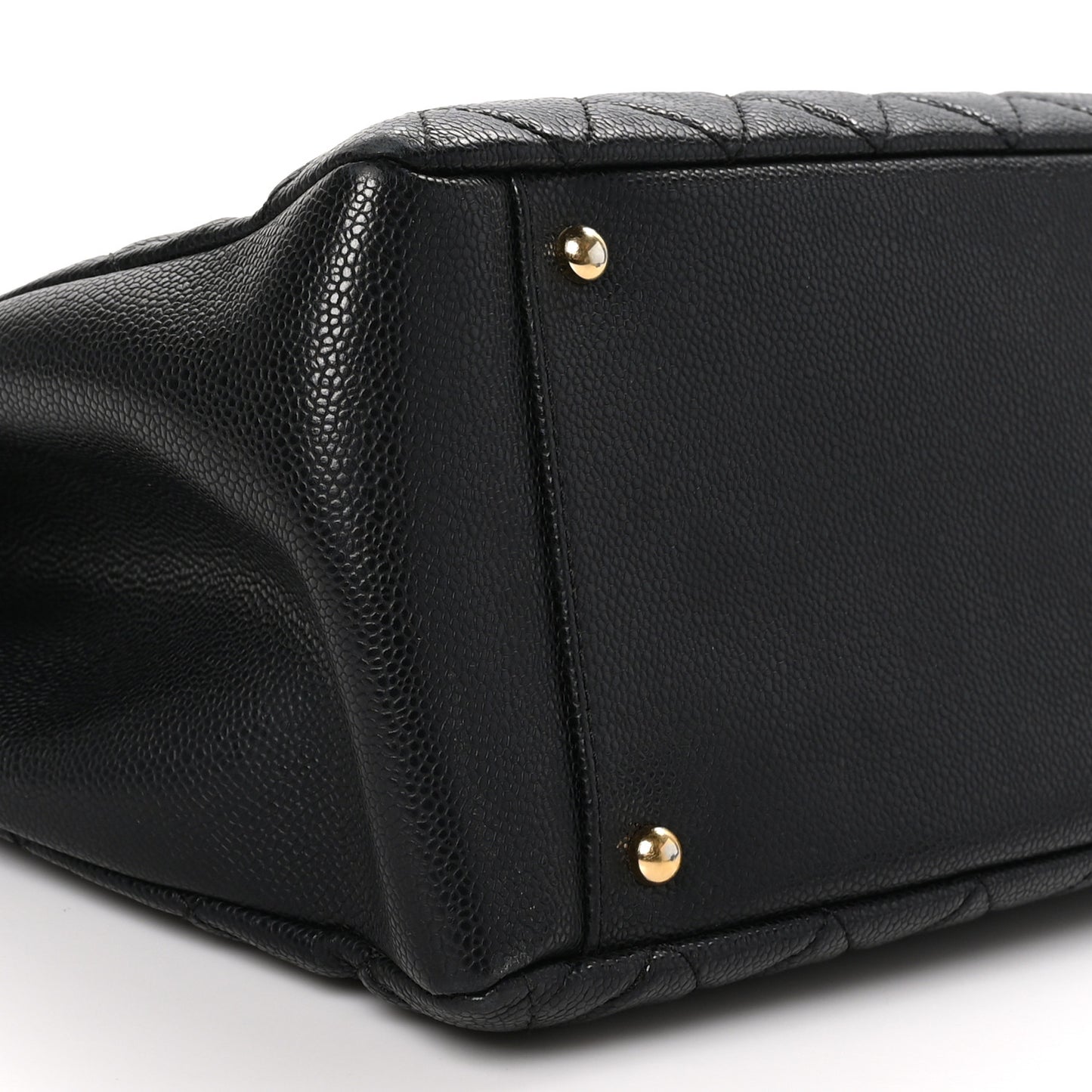 Caviar Quilted XL Grand Shopping Tote GST Black
