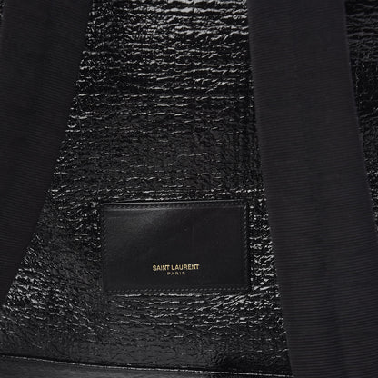 Saint Laurent Coated Canvas Hunting Backpack Black 11 of 20