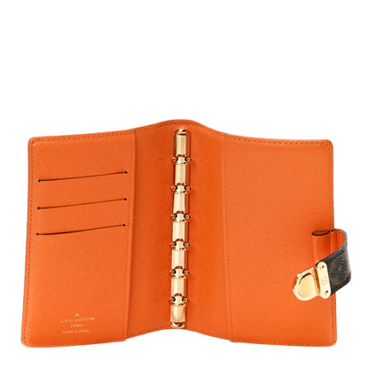 Louis Vuitton Monogram Koala Small Ring Agenda PM Orange 5 of 9