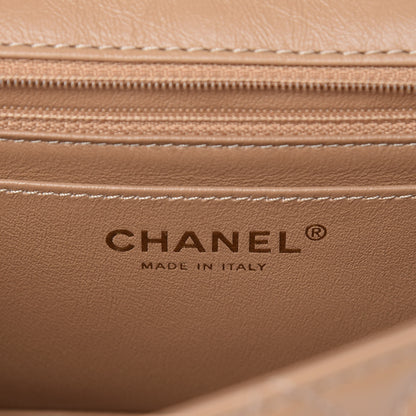 Chanel Aged Calfskin Quilted 2.55 Reissue Mini Flap Beige 6 of 9