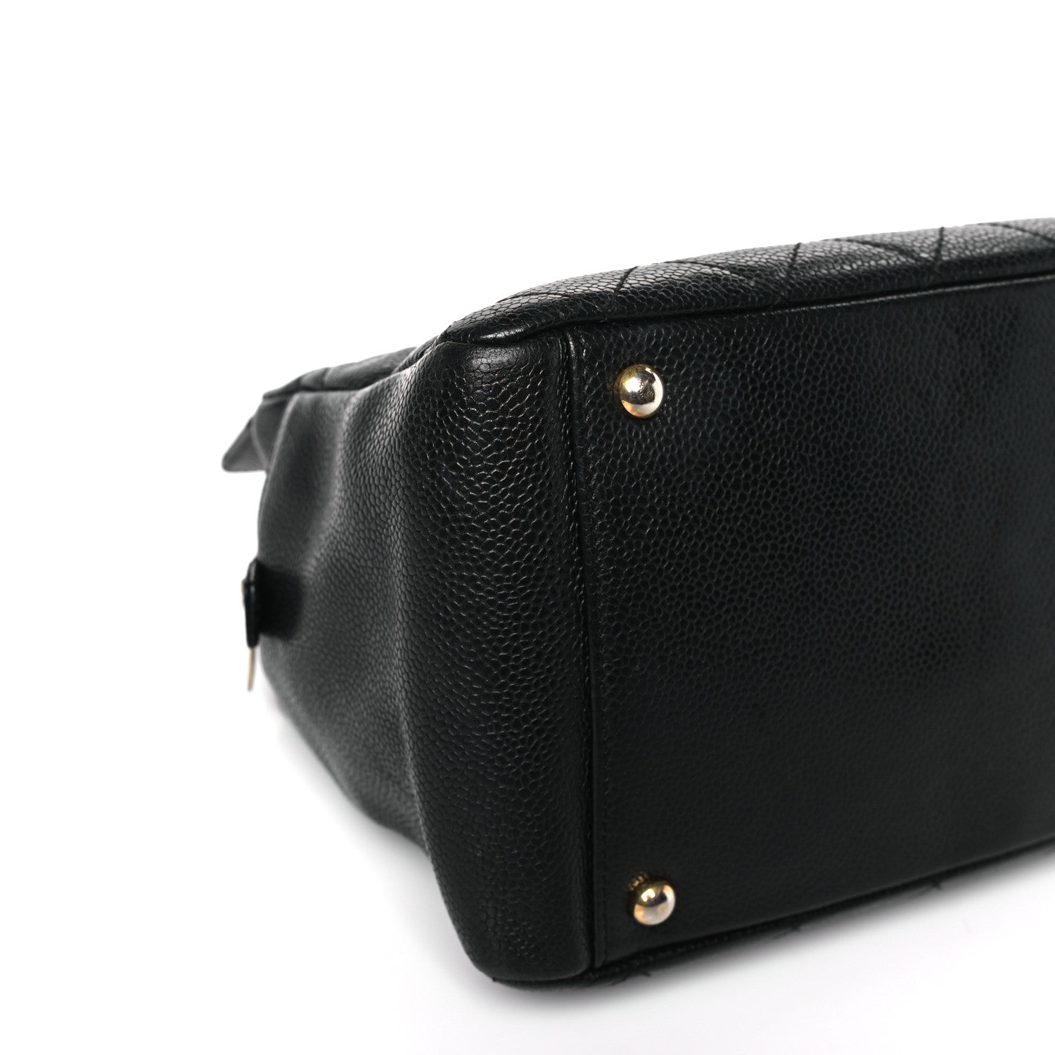 Chanel Caviar Quilted Petit Timeless Tote PTT Black 7 of 8