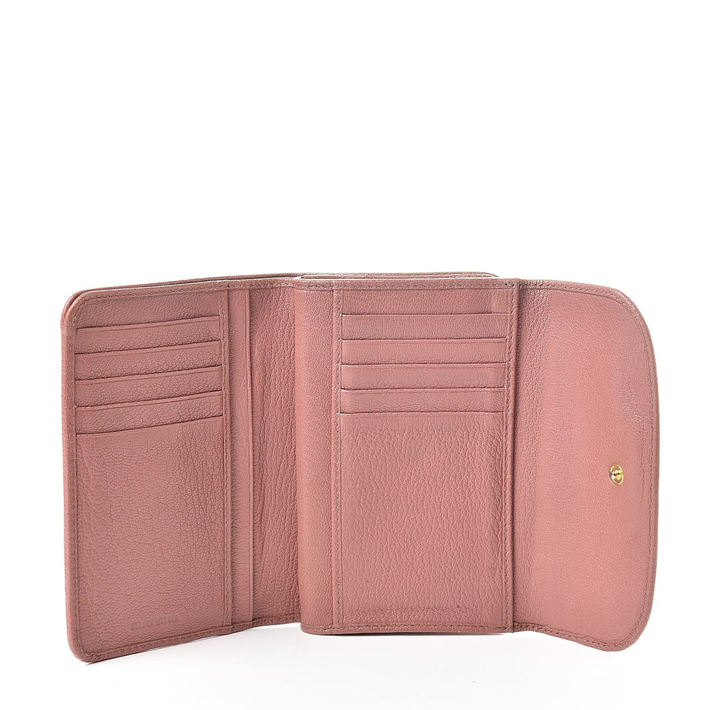Goatskin Madras Flap Wallet Antico
