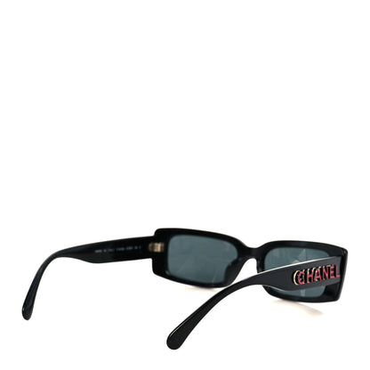 Chanel Acetate CC Sunglasses 71473A Black 4 of 8