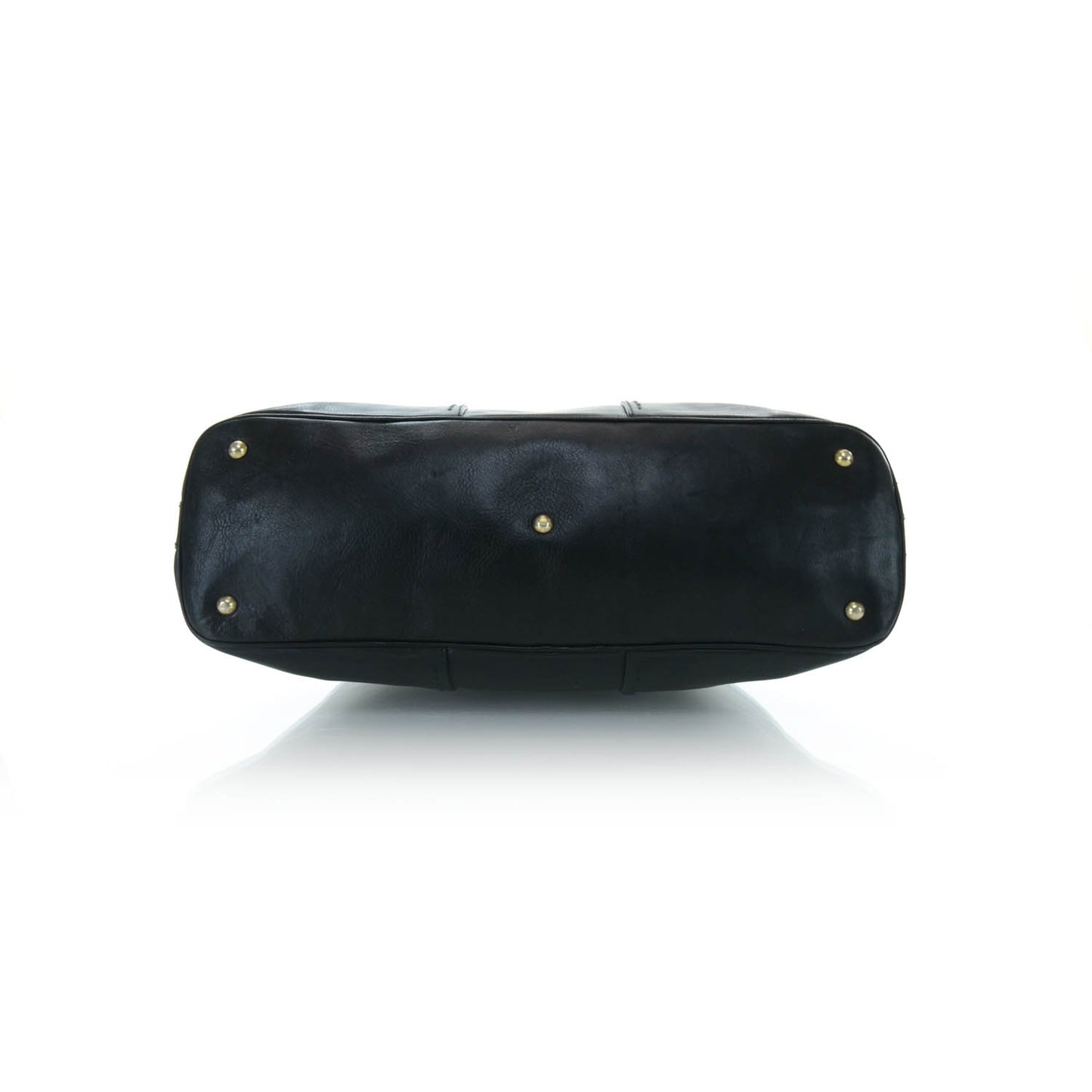 Leather Oversized Muse Black