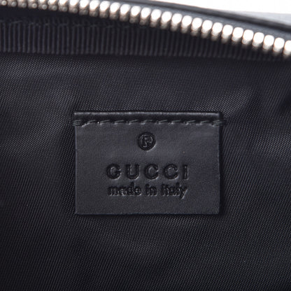 Gucci GG Supreme Monogram Web Belt Bag Black 7 of 8