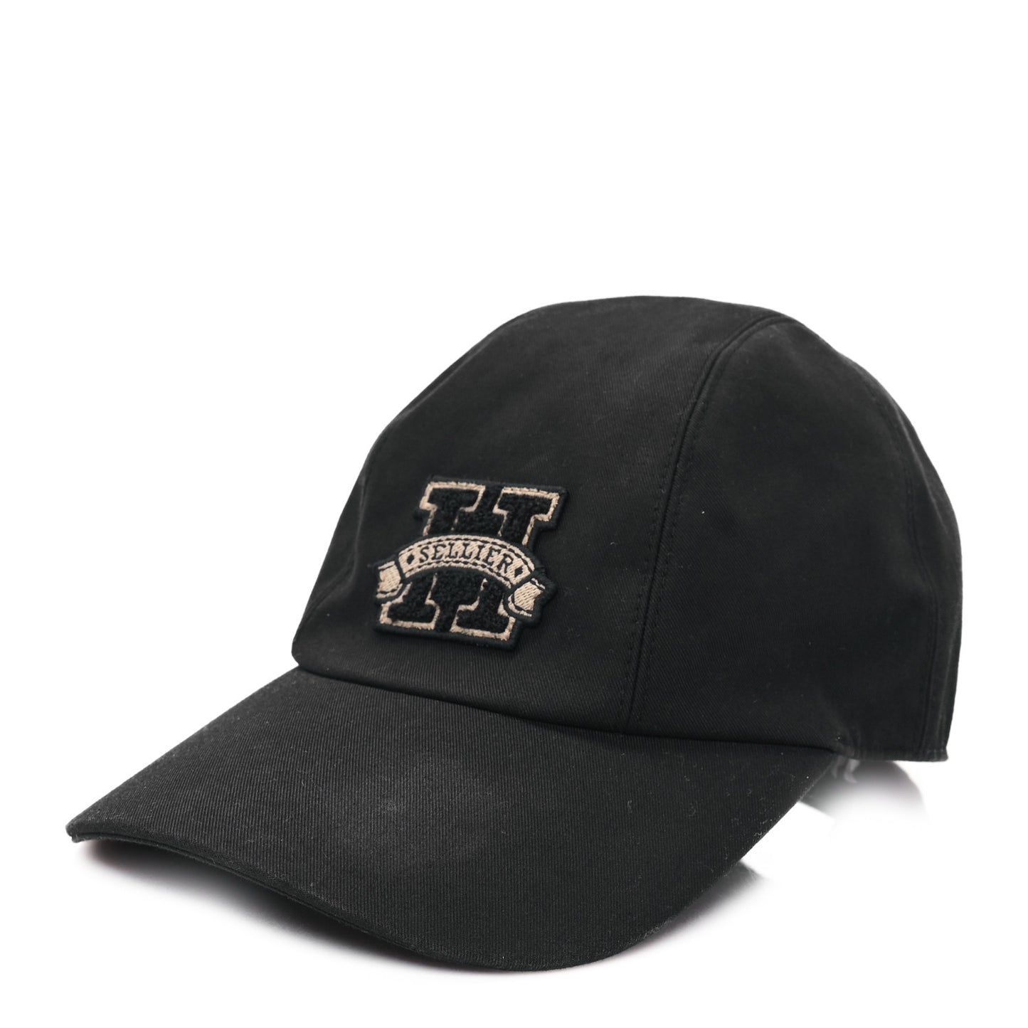 Cotton Davis H Sellier Cap 58 Black