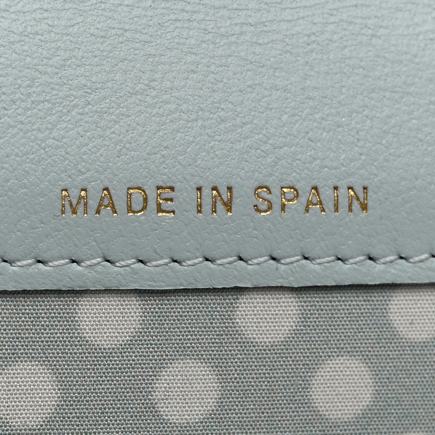 Lambskin Quilted Pearl CC Chanel Flap Card Holder Light Blue