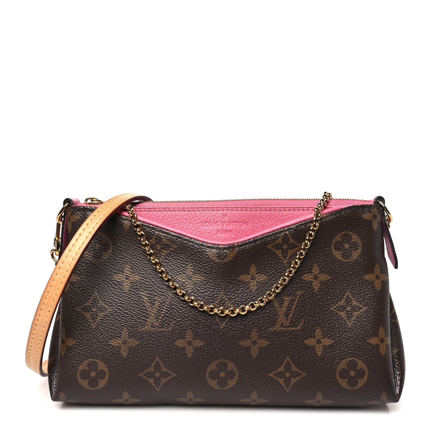 Monogram Pallas Clutch Rose Fizzy