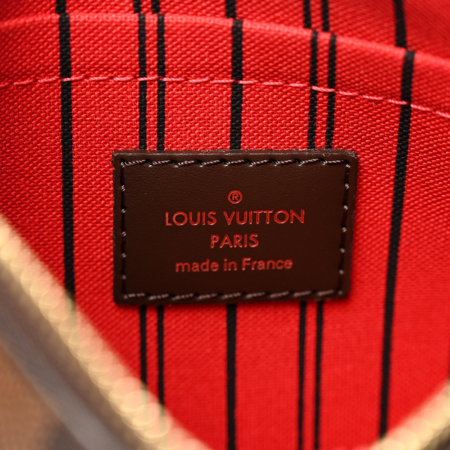 Louis Vuitton Damier Ebene Neverfull PM Pochette 6 of 6