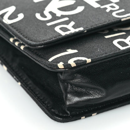 Chanel Denim Coco Wallet On Chain WOC Black 7 of 11