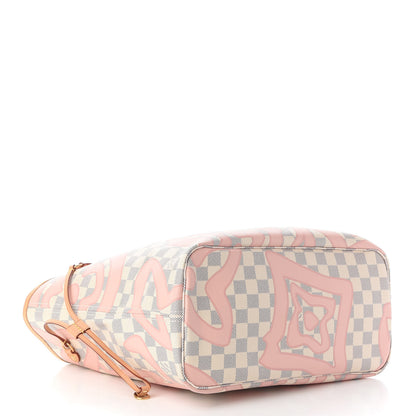 Louis Vuitton Damier Azur Tahitienne Neverfull MM 5 of 10