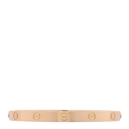 Cartier 18K Pink Gold LOVE Bracelet 18 2 of 6