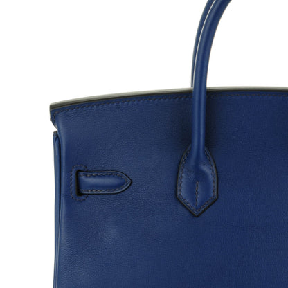 Hermes Swift Birkin 25 Bleu Saphir 17 of 21