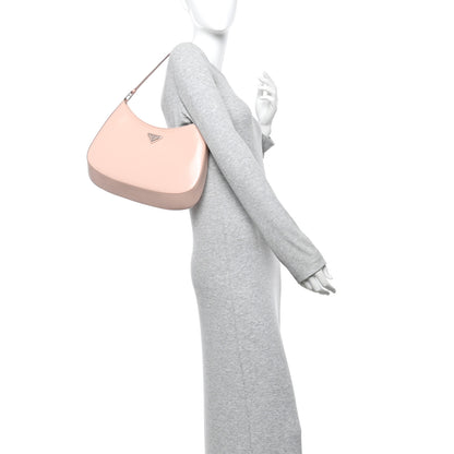 Prada Spazzolato Cleo Shoulder Bag Orchidea 2 of 14