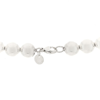 Tiffany Sterling Silver 10mm Hardwear Ball Necklace 31" 4 of 4