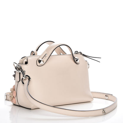 Fendi Vitello Dolce Flowerland Studded Mini By The Way Boston Bag Camelia Multicolor 3 of 9
