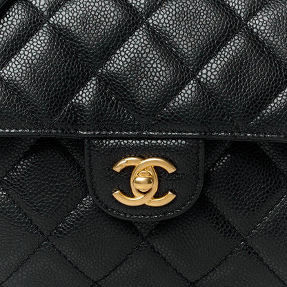 Chanel Caviar Quilted Small Chain Flap Black 9 of 12