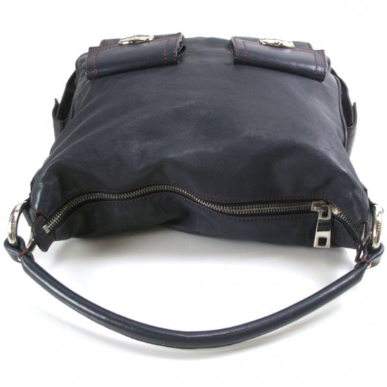 Marc Jacobs Leather Large Multipocket Indigo 7 of 12