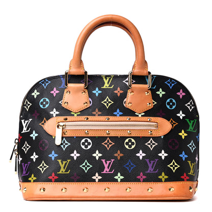 Louis Vuitton Monogram Multicolor Alma Black 1 of 4