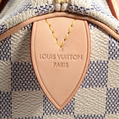 Louis Vuitton Damier Azur Speedy 25 7 of 9