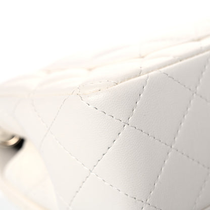 Chanel Lambskin Quilted Mini Rectangular Flap White 7 of 14